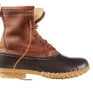 L.L. Bean Tan and Brown Boots
